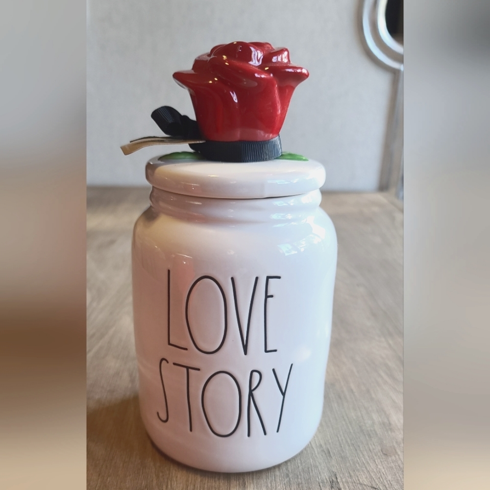 Rae Dunn Disney "Love Story Canister"